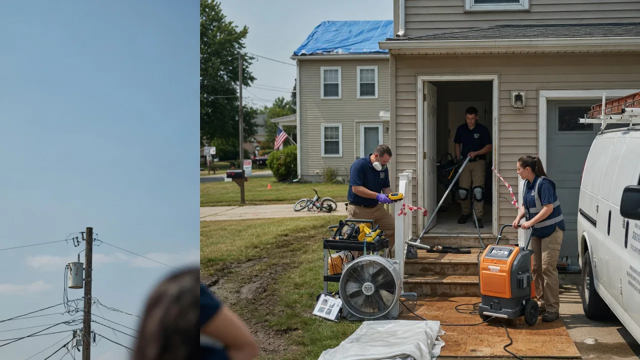 Water Damage Repair in Moss Point, MS near me